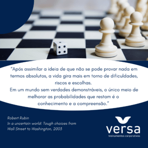 VERSA ROBERT RUBIN CONHECIMENTO E COMPREENSÃO